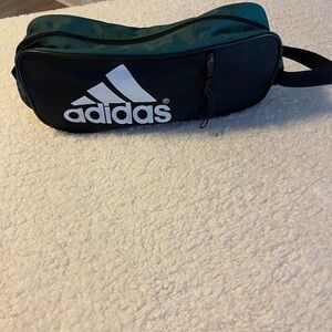 Adidas Black and Green Men's shoe Bag